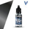 Vallejo: 77.140 - True Metallic Metal - Base - Obsidian Black (18 ml)
