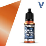 Vallejo: 77.164 - True Metallic Metal - Airbrush - Ancient Copper (18 ml)