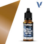 Vallejo: 77.177 - True Metallic Metal - Airbrush - Arcane Gold (18 ml)