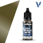 Vallejo: 77.179 - True Metallic Metal - Airbrush - Aged Metal (18 ml)