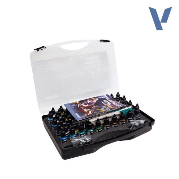 Vallejo: 77.250 - True Metallic Metal – Full Collection Case (80x18 ml)