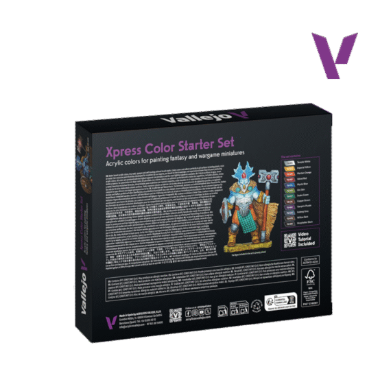 Zestaw Vallejo: Xpress Color - Starter Set 12x18 ml 72.209