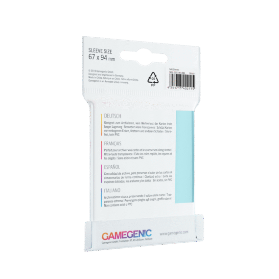Koszulki na karty Gamegenic Soft CCG Sleeves 67x94 mm (100 szt)