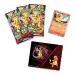 Pokémon TCG: Mega Evolution - Ascended Heroes - Tech Sticker Collection - Charmander/Mega Charizard Y