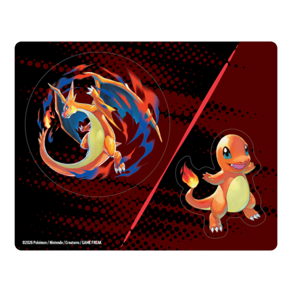 Pokémon TCG: Mega Evolution - Ascended Heroes - Tech Sticker Collection - Charmander/Mega Charizard Y