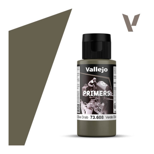 Vallejo: 73.608 - Primers - USA Olive Drab (60 ml)