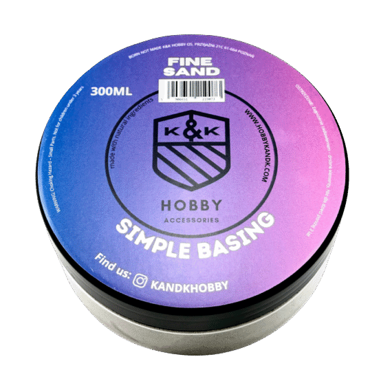 Posypka K&K Simple Basing: Fine Sand (300 ml)