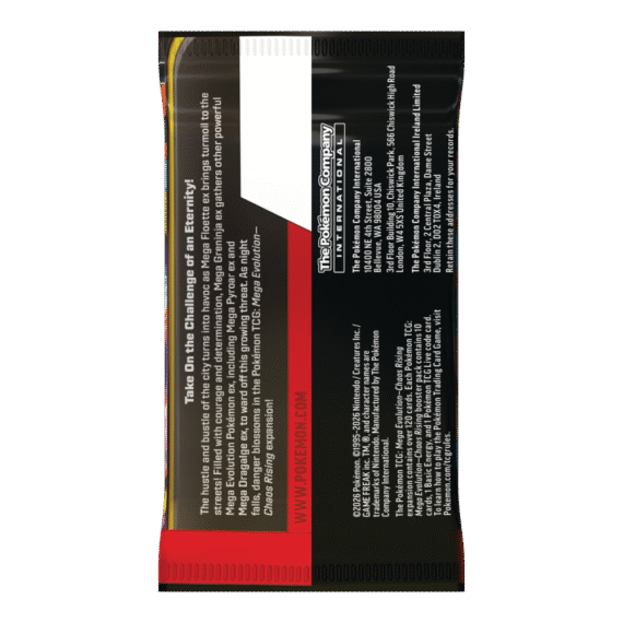 Pokémon TCG: Mega Evolution - Chaos Rising - Booster (1 szt.)