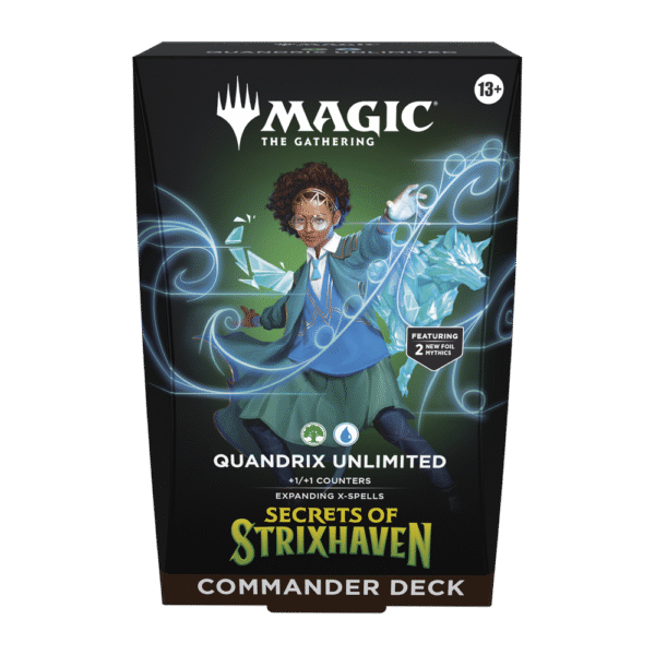Magic the Gathering: Secrets of Strixhaven - Commander Deck - Quandrix Unlimited